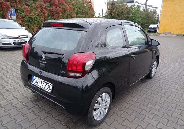 Peugeot 108 cena 24900 przebieg: 48000, rok produkcji 2017 z Szamotuły małe 232